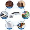 Cordless Electric Scissors,Rotary Cutter with Safety Lock,Rechargeable Cardboard Cutter,Shears Cutting Tool for Cardboard Fabric Leather Carpet