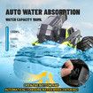 Remote Control Monster Truck All Terrain 4WD Amphibious RC Car and Boat with Water Spray Shooting Waterproof Toy Gift for Kids, Green