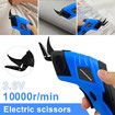 10000RPM Cordless Electric Scissors Cloth Cutter Rechargeable For Paper Craft Carpet Leather Cloth Cardboard