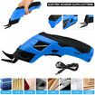 10000RPM Cordless Electric Scissors Cloth Cutter Rechargeable For Paper Craft Carpet Leather Cloth Cardboard