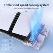 Game Cooling Stand Charging Base for PS5 Pro/PS5 Slim Controller Charging Dock Radiator