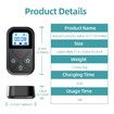 Smart Remote Control for GoPro,Wireless Camera Controller for Hero 12 11 10 9 8 MAX Black with LCD Display