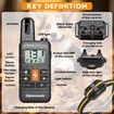 Dog Training Collar, Dog Shock Collar with Remote 2624FT, Waterproof Collar, 4 Training Modes Beep, Shake, Safe Shock, LED Light