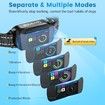 Beep Vibration, Recordable and Rechargeable Bark Collars, Smart Protection Technology Waterproof Dog Training Collar