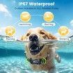 Beep Vibration, Recordable and Rechargeable Bark Collars, Smart Protection Technology Waterproof Dog Training Collar