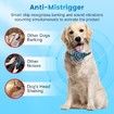 Beep Vibration, Recordable and Rechargeable Bark Collars, Smart Protection Technology Waterproof Dog Training Collar