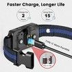 Bark Collar for Large Medium Dog, Fast Rechargeable Dog Bark Collar, Anti Bark Collars for Dogs with 5 Adjustable Sensitivity Beep Vibration Shock