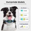 Bark Collar for Large Medium Dog, Fast Rechargeable Dog Bark Collar, Anti Bark Collars for Dogs with 5 Adjustable Sensitivity Beep Vibration Shock