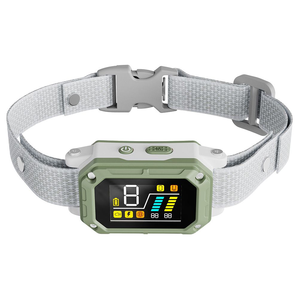 Bark Collar, Rechargeable Smart Barking Collar, Anti Bark Training Collar with Beep Vibration Shock Bark Shock Collar for Small Large Medium Dogs
