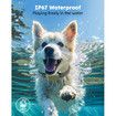 Dog Shock Collar, 4200FT Dog Training Collar with Remote, IPX7 Waterproof Rechargeable Electric Collar with 3 Training Modes, Beep, Vibration and Shock
