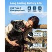 Dog Shock Collar, 4200FT Dog Training Collar with Remote, IPX7 Waterproof Rechargeable Electric Collar with 3 Training Modes, Beep, Vibration and Shock