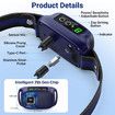 Dog Bark Collar, Automatic Barking Collar with Beep Vibration, Rechargeable Anti Bark Collar for Large Medium Dogs