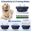 Dog Bark Collar, Automatic Barking Collar with Beep Vibration, Rechargeable Anti Bark Collar for Large Medium Dogs
