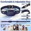 Dog Bark Collar, Automatic Barking Collar with Beep Vibration, Rechargeable Anti Bark Collar for Large Medium Dogs