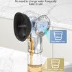 Ear Wax Removal Kit with Dual Water Tank Electric Ear Cleaner Tool with Ear Dryer Irrigation Flushing System 5 Modes,Black