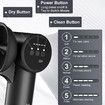 Ear Wax Removal Kit with Dual Water Tank Electric Ear Cleaner Tool with Ear Dryer Irrigation Flushing System 5 Modes,Black