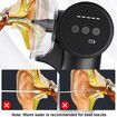 Ear Wax Removal Kit with Dual Water Tank Electric Ear Cleaner Tool with Ear Dryer Irrigation Flushing System 5 Modes,Black