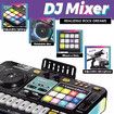 DJ Controller Set with Party Lights Multifunctional Dj Mixer Musical Toy Instruments Microphone For Kids And Party