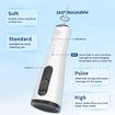 High-Pressure Water Dental Flosser 300ml Reservoir Portable Teeth Gum Cleaning 4 Modes