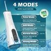 High-Pressure Water Dental Flosser 300ml Reservoir Portable Teeth Gum Cleaning 4 Modes