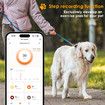 4G GPS Electric Fence Pet Tracker Collar Dogs Cats Real Time Monitoring NANO SIM 4G 5G Signal Disease Prediction Motion Data Historical Tracking Doodle App