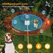 4G GPS Electric Fence Pet Tracker Collar Dogs Cats Real Time Monitoring NANO SIM 4G 5G Signal Disease Prediction Motion Data Historical Tracking Doodle App