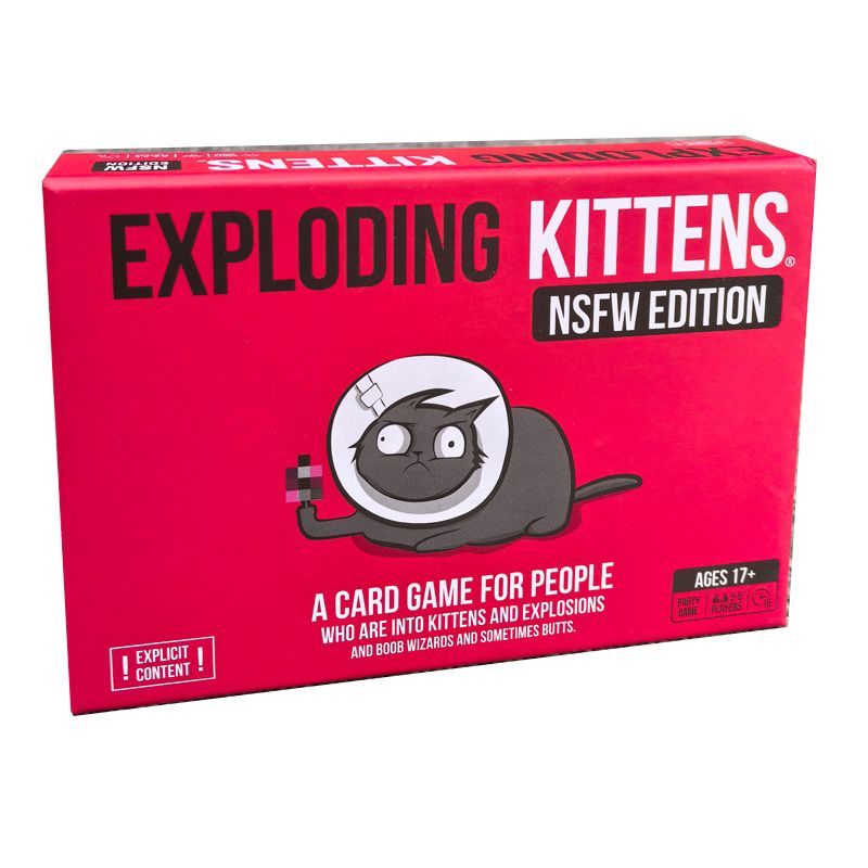 Exploding Kitten NSFW Edition Casual Party Card Game Exploding Cat Board Game