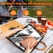 BBQ Blanket for Resting Meat,Smoker Meat Resting Blanket,Reusable Smoker for Grilling Meat Insulated Resting Bag with Wide Mouth (53cm)