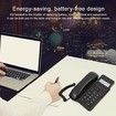 Landline Phone 2 Wire Interface Design Extended Grading Desk Wired Phone for Home Office Hotel