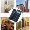 Landline Phone 2 Wire Interface Design Extended Grading Desk Wired Phone for Home Office Hotel