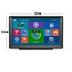 GPS Navigator 9 Inch Car Truck RV Touch Screen Voice Directions Offline Map Speed Alert 8GB 256MB