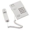 Corded Landline Desk Phone With Big Buttons For The Elderly,Home Office,Hotel,Bathroom Color White