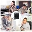 Corded Landline Desk Phone With Big Buttons For The Elderly,Home Office,Hotel,Bathroom Color White