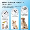 Electric Rechargeable Cat Dog Nail Trimmers LED Light Paws Grooming Home Travel Perfect Pet Owners Trimmer