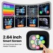 AI Language Translation Earbuds,In-Ear LCD Touchscreen Real-Time Translator for 144 Languages and Accents,Ideal for Travel and Business,Black