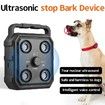 4 Channel Ultrasonic Dog Anti Bark  Device Safe Harmless Type-C AI Intelligent Stop Bark Soundwave Pet Training Barking Control Aid