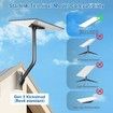 Gen 3 Mount for Starlink,Adjustable Wall Roof Mounting Kit Compatible with V3 Starlink Standard Dish,Include Aluminum Gen 3 Pipe Adapter