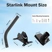 Starlink Gen 3 Mount,Starlink Mounting Kit,Starlink Wall Mount,Includes Pipe Adapter,Starlink Gen 3 Roof Mount