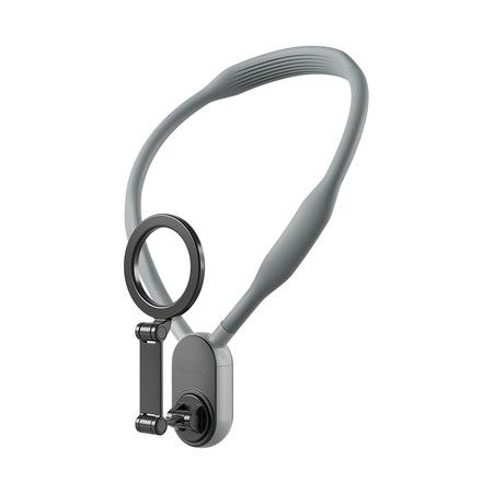 Magnetic Neck Mount for Phones, Neck Cell Phone Holder POV/Vlog Selfie Mount for iPhone 16 15 14 13 12 Seires Android Phones