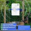 Bird Deterrent Devices, Ultrasonic Bat Repellent for Attic, Rechargeable Bird Repellent for Indoor and Outdoor, Friendly to Human and Pet