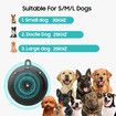 Anti Barking Devices, 32FT Effective Range and 3 Adjustable Modes and 3 Sonic Emitters, Rechargeable Ultrasonic Bark Box Dog Barking Deterrent Devices