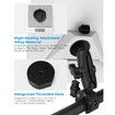Starlink Mini Tripod Adapter,Aluminum Alloy Tripod Mount Adapter for Starlink Mini - 1/4In-20 and 3/8In-16 Threaded - Enables Tripod