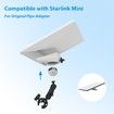 Starlink Mini Mount,RV Ladder Pole Mount,Adjustable Clamp for Starlink Mini,Compatible with Original Pipe Adapter