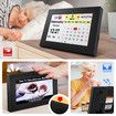 8 Inch Touch Screen Button Clock Seniors Large Fonts Dementia Clocks Clear Display Calendar Voice Reminder Digital Photoframe Elderly Alzheimer Clock