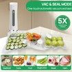 Vacuum Sealer,Compact Vacuum Sealer Handheld Machine For Food Storage