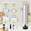 Handheld Vacuum Sealer Portable Cordless Food Machine Reusable Bags Dry Moist Modes Seal Cover Mason Inflation