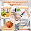 Handheld Vacuum Sealer Food Mason Jars Sous Vide Compact Cordless Rechargeable 60kPa LCD 4 Lids