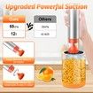 Handheld Vacuum Sealer Food Mason Jars Sous Vide Compact Cordless Rechargeable 60kPa LCD 4 Lids