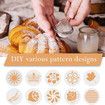 Banneton Bread Proofing Basket Set, Round and Oval Banneton Baskets, Sourdough Bread Baking Supplies with Bread Lame, Sling, Dough Whisk, Complete Sourdough Starter Kit