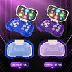 Handheld Games, Light Up Electronic Fast Press Game, Puzzle Sensory Toys, Fidget Games Travel Toys for Boys Girls Birthday Gifts, Blue